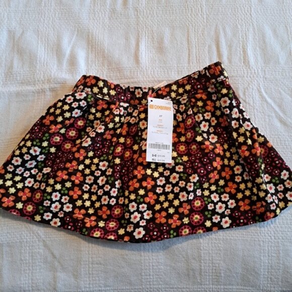Gymboree girls size 2T Outlet Fall for Autumn corduroy skirt, New - Picture 1 of 3